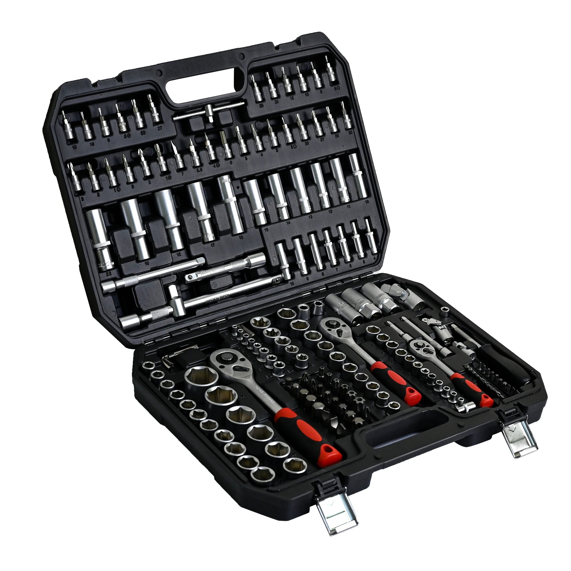 Tool Set - Socket and Ratchet Wrench Toolbox